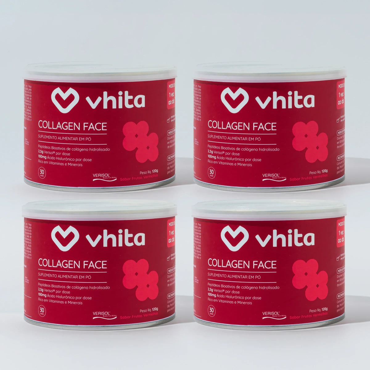 Colágeno Verisol® Hidrolisado Pó | Frutas Vermelhas ( 4 unidade )